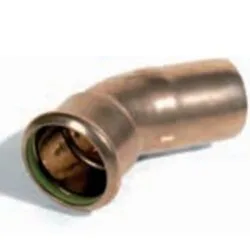RACMET marinePRES CuproNickel 90/10 60° Elbow Male To Female