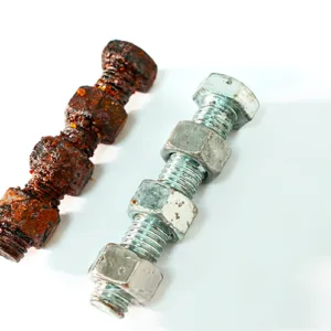 Nyalic protection on iron from rust
