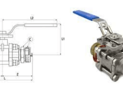 RACMET inoxPRES Ball Valve With Hose Connection