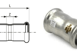 RACMET inoxPRES Coupling For Saturated Steam