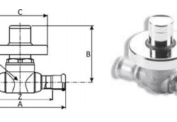 RACMET inoxPRES Tap w/Rosette