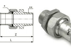 RACMET inoxPRES Union Male S/S