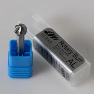 Ocean Footprint Ball Nose tip - Aluminium Cut TCT rotary Burr tool