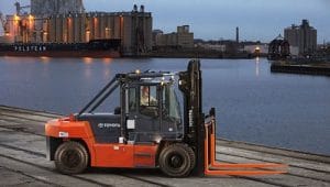 Nyalic forklift kit for protection in harsh conditions